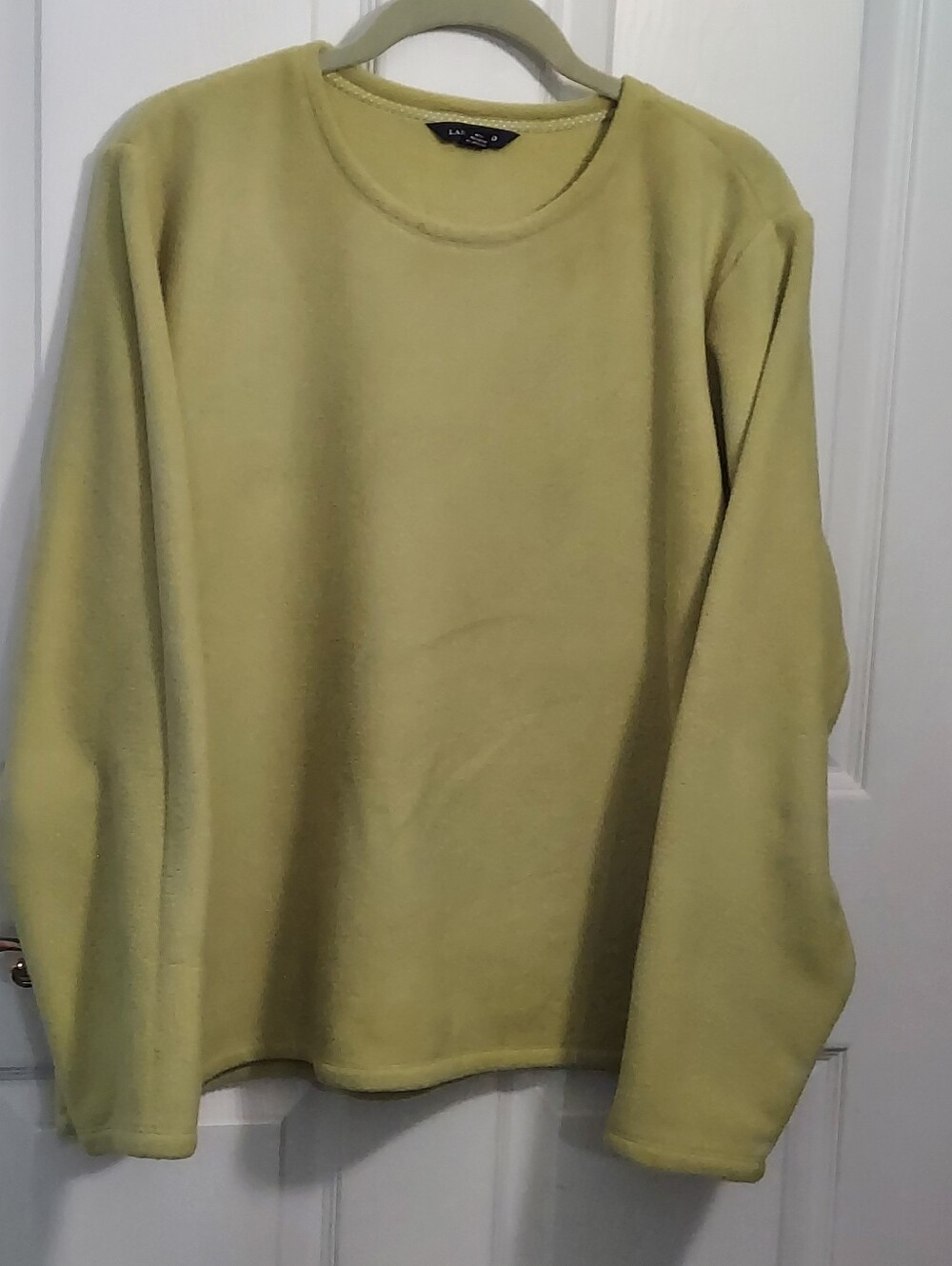 Lands' End Women's Lime/yellow Fleece